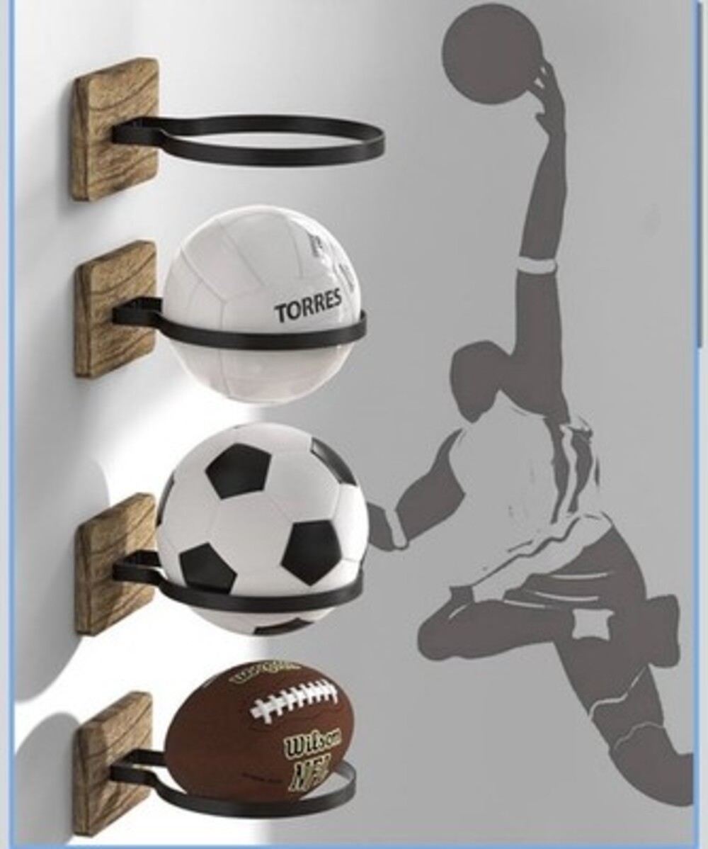 Ball Display Rack for Wall Mounting